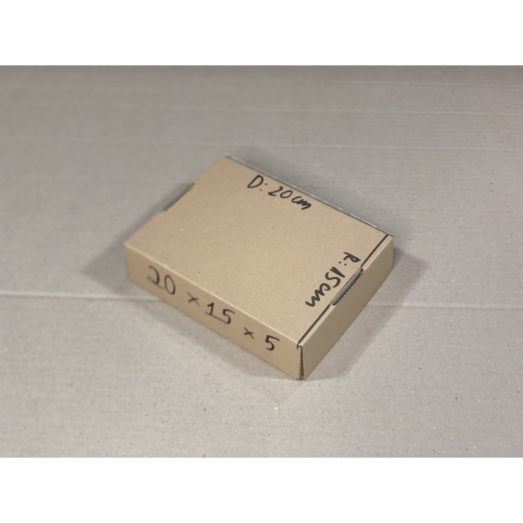 Hộp carton nắp gài HUPUNACARTON combo 20 hộp giấy carton nắp gài đóng hàng SL00