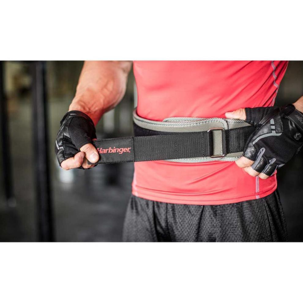 [Freeship] Phụ kiện Thể Thao Gym ĐAI LƯNG HARBINGER MEN'S FLEXIT CONTOUR BELT 243 TPBS