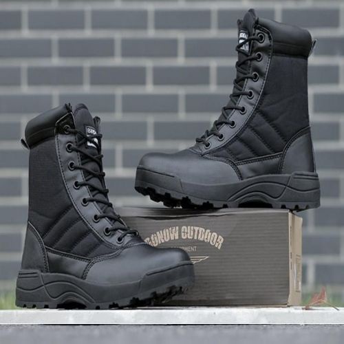 Giày đi phượt S.W.A.T cao cổ ĐEN