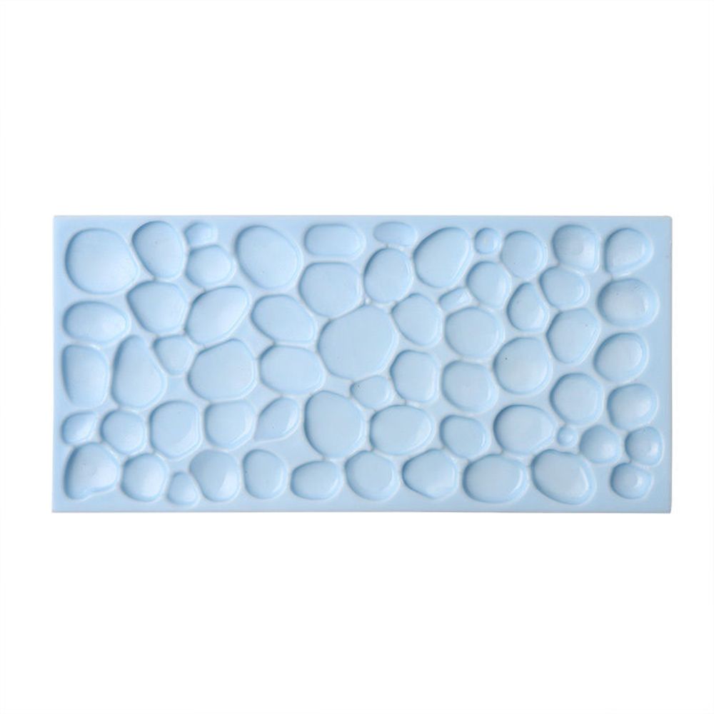 Set 2 Khuôn Silicon Họa Tiết Vân Gỗ/Gạch Tạo Hình Trang Trí Bánh DIY