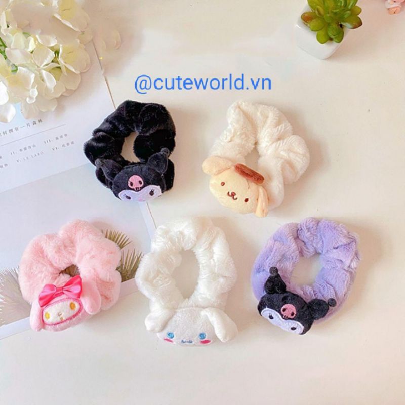 Dây cột tóc hoạt hình Sanrio đáng yêu