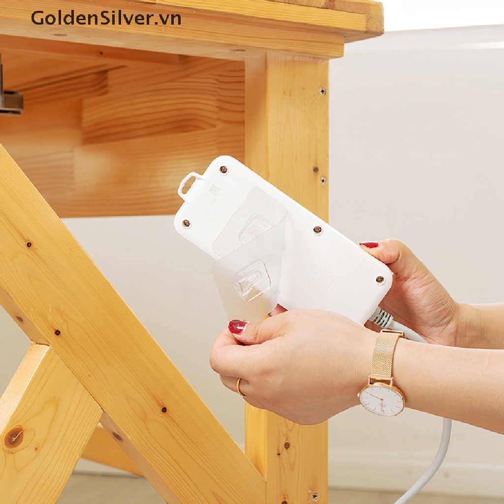 Móc Treo Đồ Dán Tường Hai Mặt Trong Suốt Mạnh Mẽ