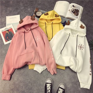 (ORDER) Áo hoodie sừng hươu cực xinh
