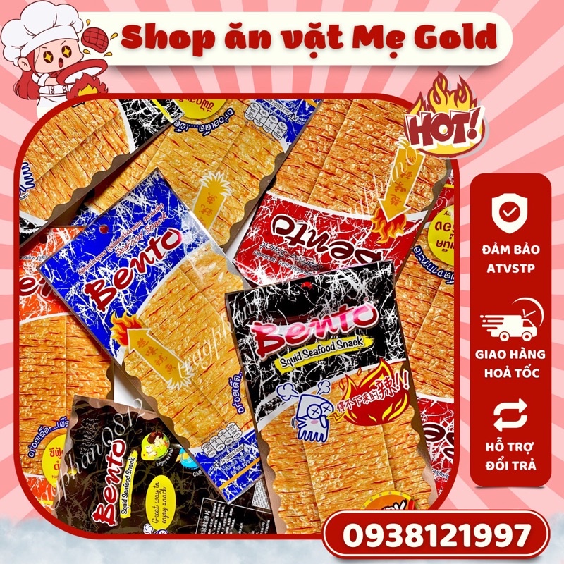Snack mực Bento Thái Lan
