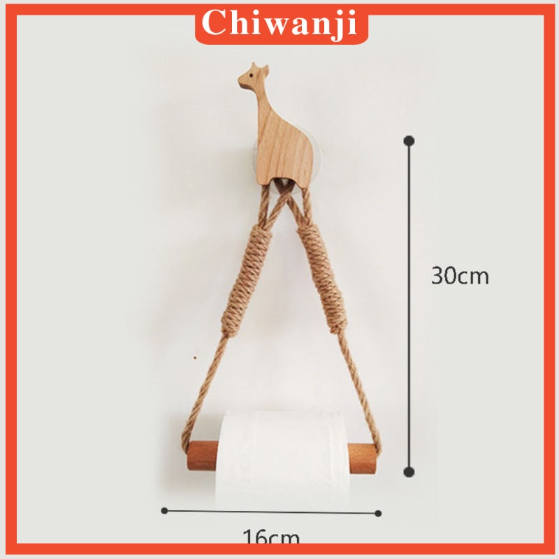 Giá đỡ cuộn giấy vệ sinh bằng gỗ