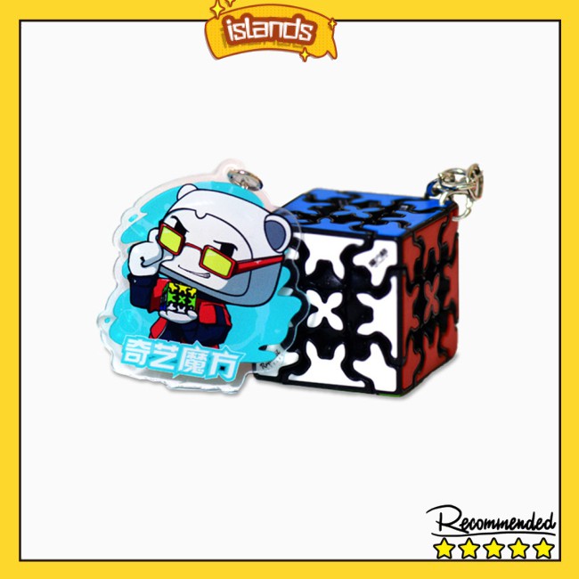 Móc Khóa Khối Rubik 3x3 Sáng Tạo