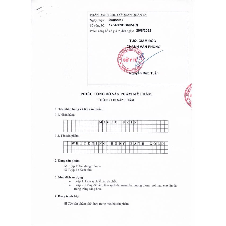 [Trắng cấp tốc] ủ truyền trắng - Thải độc da Magic Skin | BigBuy360 - bigbuy360.vn