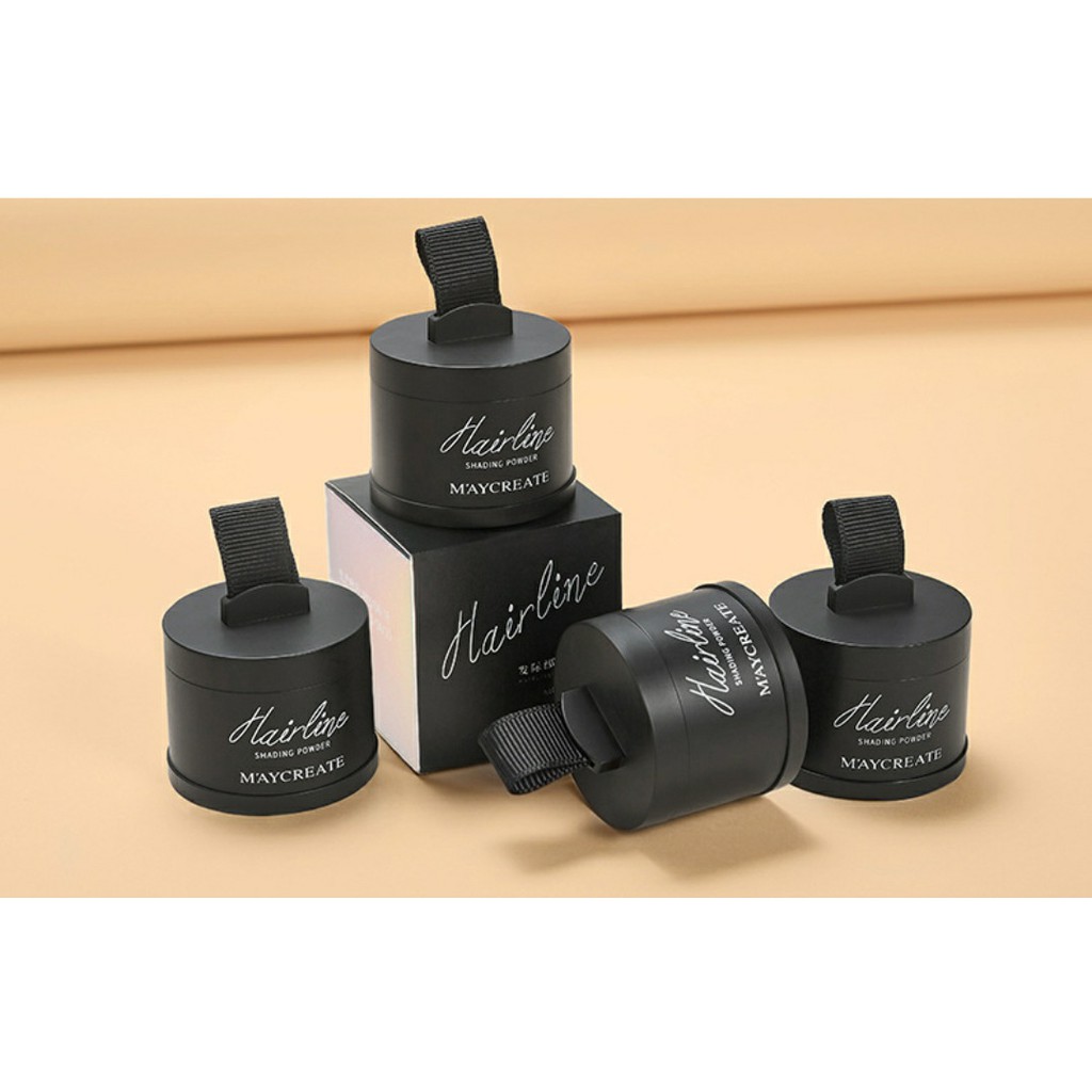 Phấn phủ che khuyết điểm tóc/ phấn che hói Maycreate/ Hair Line Shadow Powder | BigBuy360 - bigbuy360.vn
