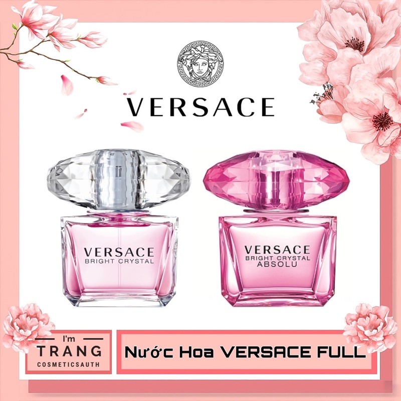 [ Full Size ] Nước Hoa Versace Bright Crystal 90ml, Versace Eros, Nước Hoa Nữ Hàng Chính Hãng | BigBuy360 - bigbuy360.vn