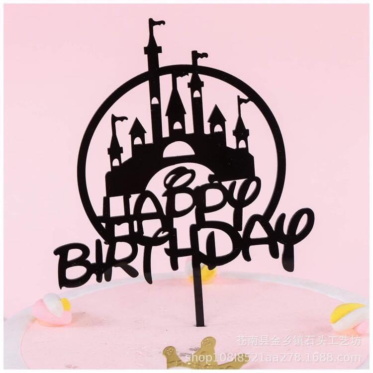 Trang Trí Sinh Nhật - Combo 10 chiếc Meka lâu đài