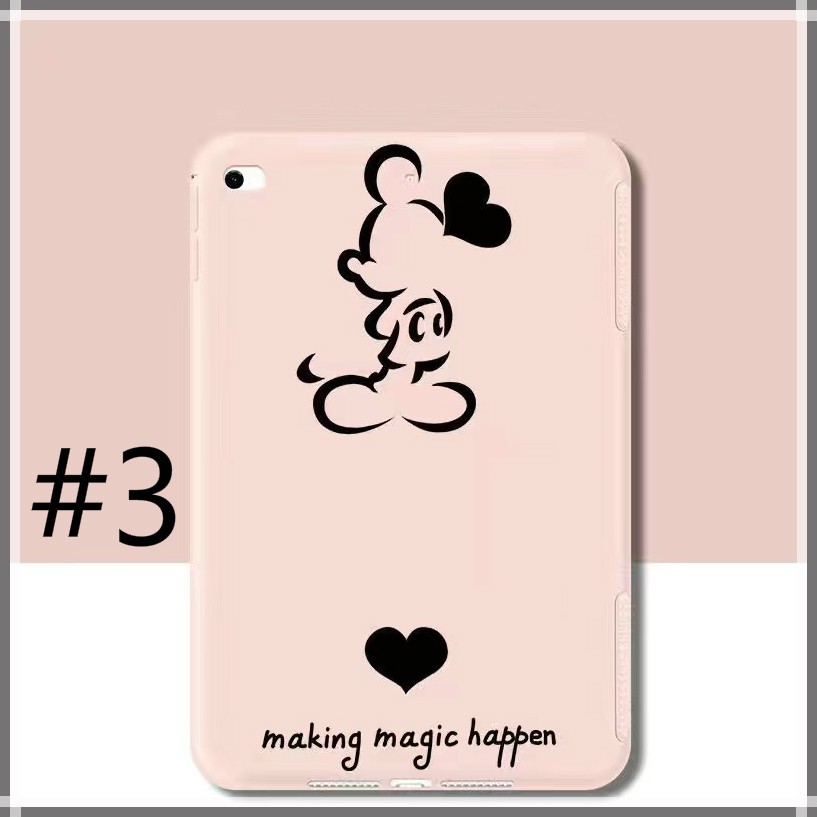 Ốp Lưng In Hình Chuột Mickey Và Minnie Cho Ipad 7th Gen 2019 (Thế Hệ 5th 6th 9.7 2018 Mini 5 4 3 2 1 Air 10.5