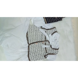 set véc dạ tuýt cho bé diện tết