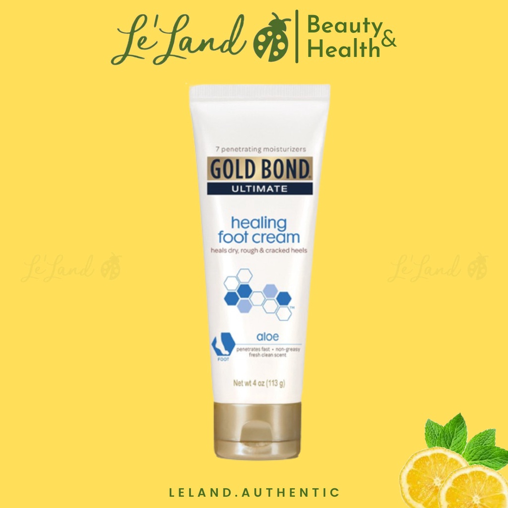 Bill US - Kem dưỡng gót chân Gold bond Ultimate Healing Foot Cream 113g
