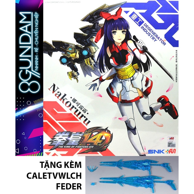 Mô Hình Lắp Ráp SNK The King of Fighters XIV Nakoruru (tặng bonus đợt đầu)