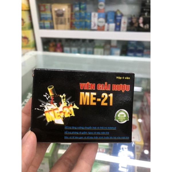 Viên giải rượu ME 21 bảo vệ gan trước tác hại rượu bia