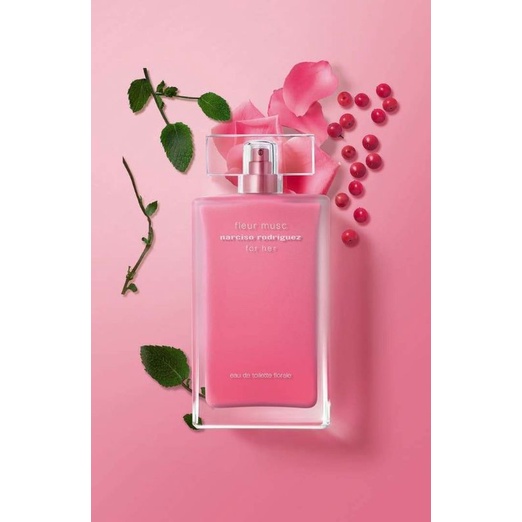 [Trả ord] Nước hoa hồng đậm 𝗡𝗔𝗥𝗜𝗦𝗖𝗢 𝗙𝗟𝗘𝗨𝗥 𝗠𝗨𝗦𝗖 𝗘𝗗T 𝟭𝟬𝟬𝗺𝗹