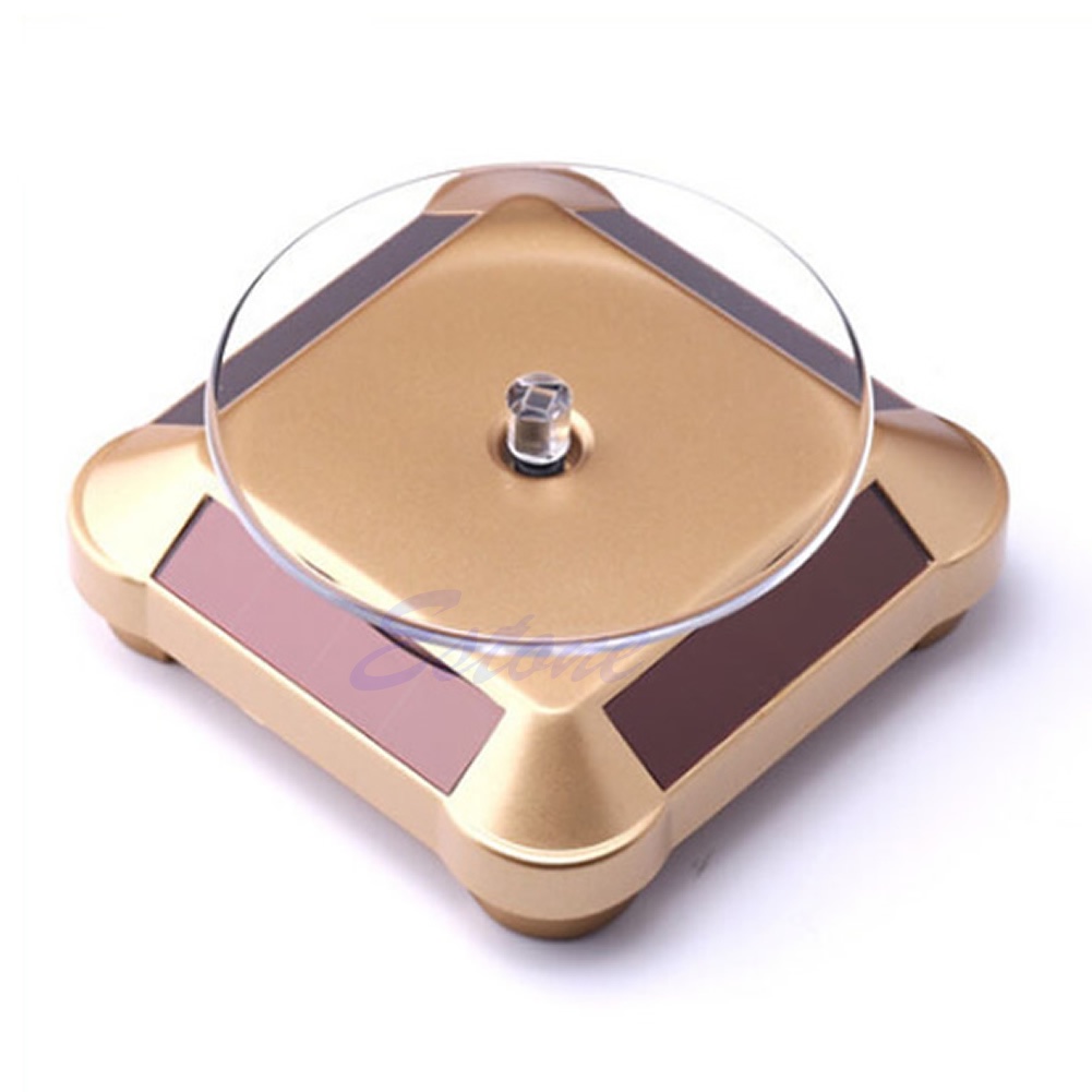 Giá Đỡ Trưng Bày Trang Sức / Đồng Hồ Xoay 360 Độ Sử Dụng Năng Lượng
