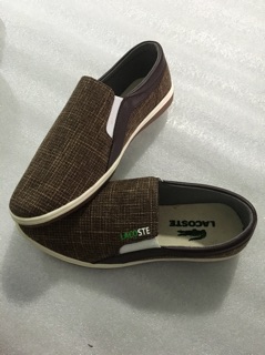 Giày lười vải nam