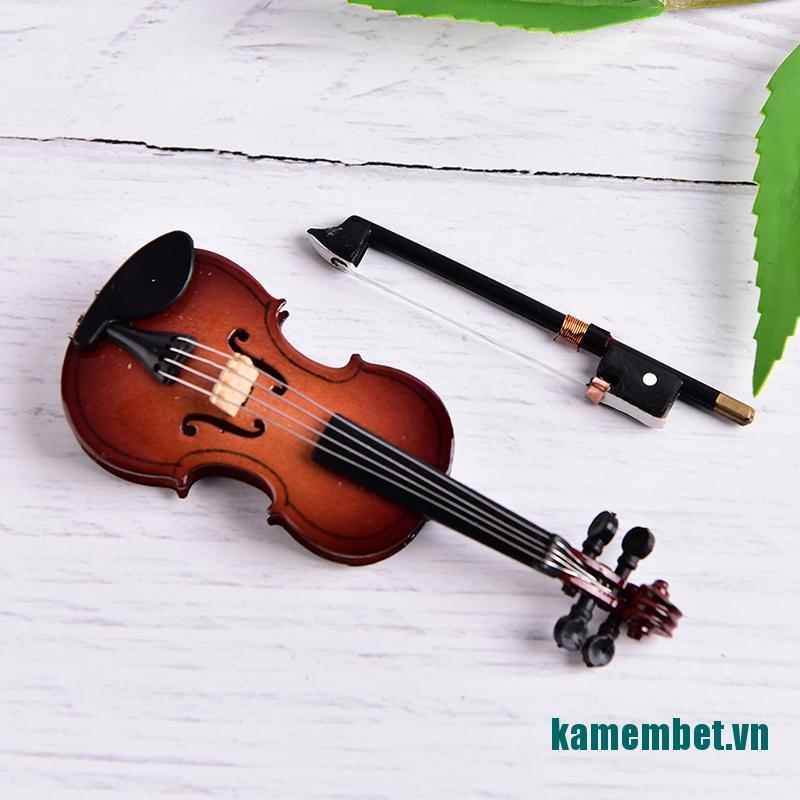 Đàn Violin Mini Chất Liệu Gỗ Kèm Hộp Đựng