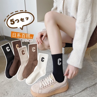 Vớ cotton Cổ Cao Màu Sắc Thời Trang Thu Đông Chất Lượng Cao Cho Nữ