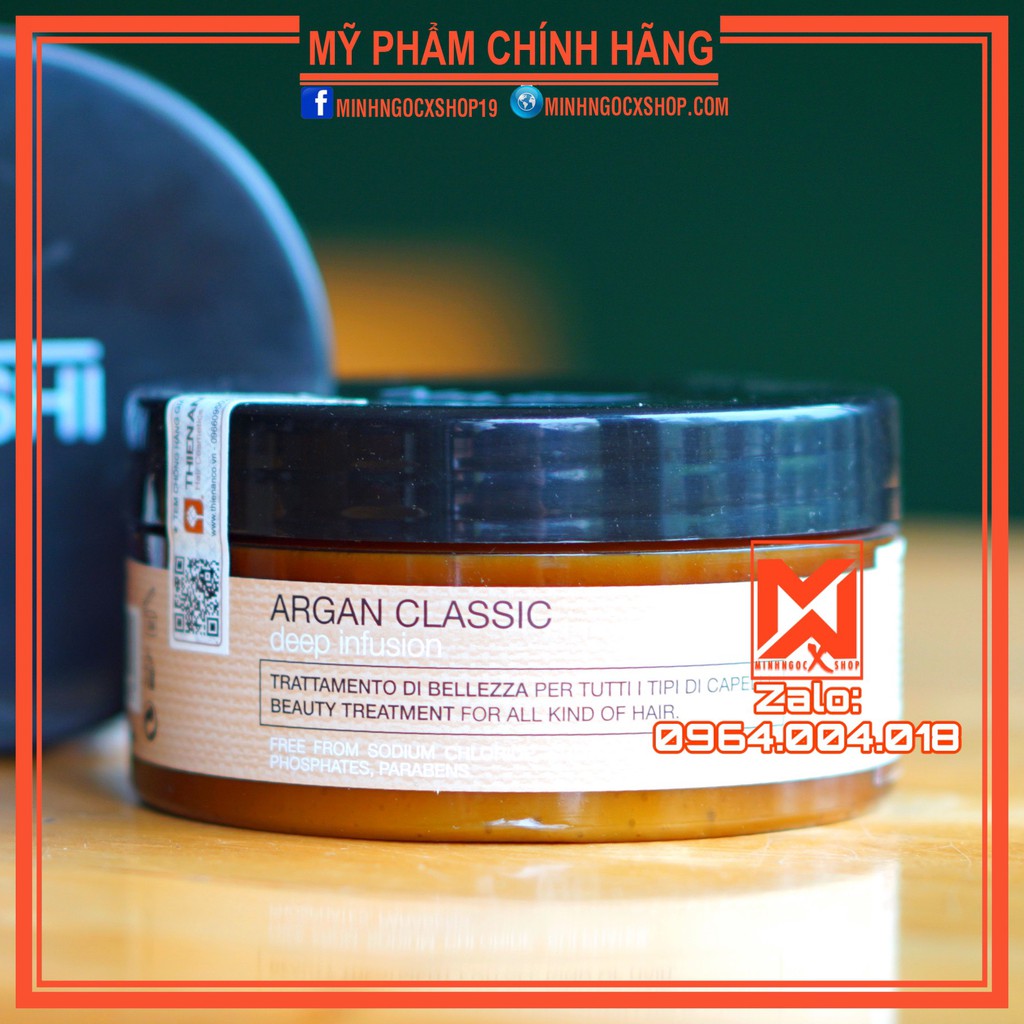 DẦU HẤP PHỤC HỒI HƯ TỔN NASHI ARGAN DEEP INFUSION 250ML - CHÍNH HÃNG