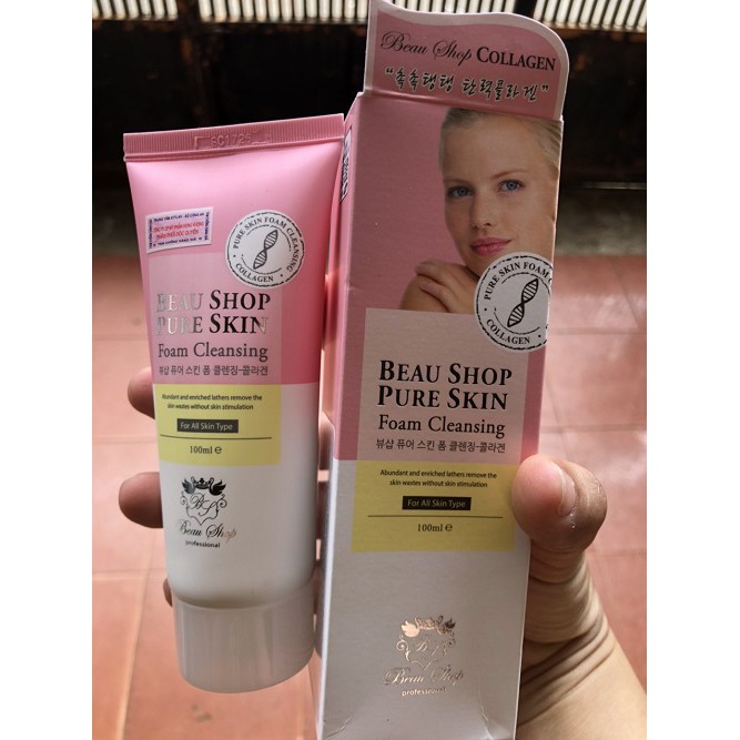 Sữa rửa mặt BEAU SHOP Hàn Quốc 5 hương