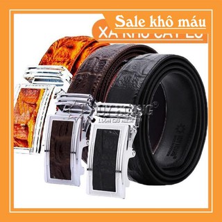 Thắt lưng nam vân cá sấu lớn nhiều màu ph4116-17-18
