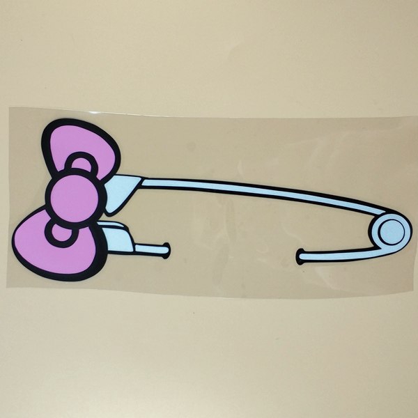 Decal DáN Trang Trí HìNh Hello Kitty Cho Xe Hơi