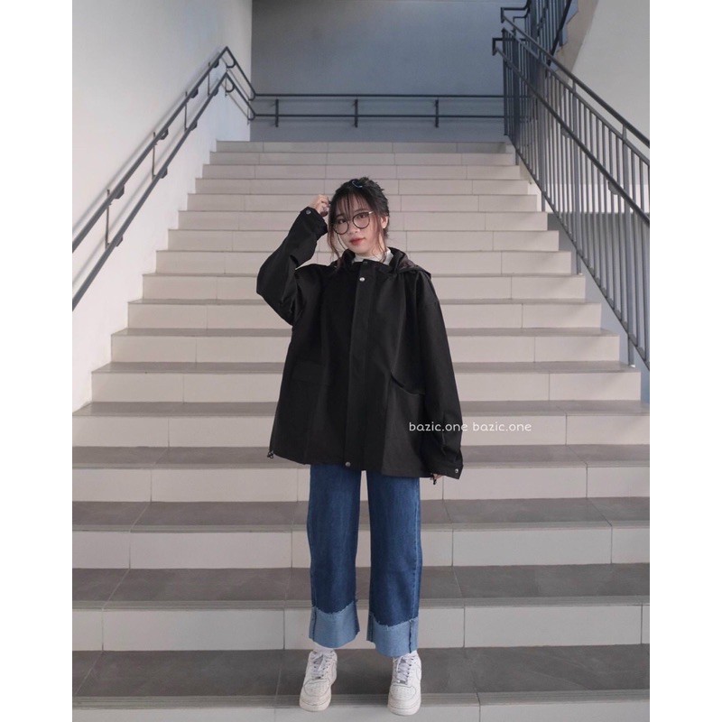 Quần jeans Xắn Gấu to