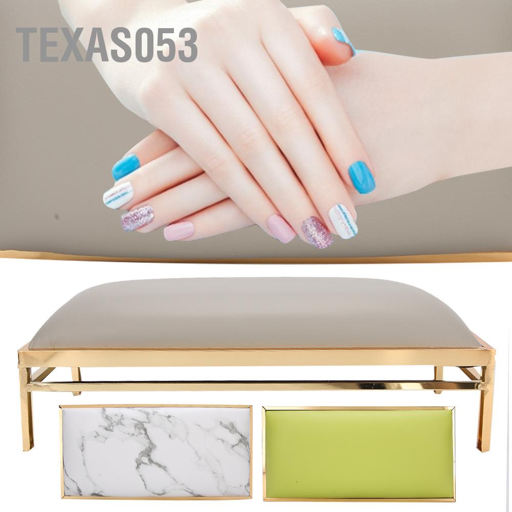 [Hàng Sẵn] Gối Kê Tay - Kệ kê tay làm móng cao cấp bằng Da PU Phụ Kiện Nail【Texas053】