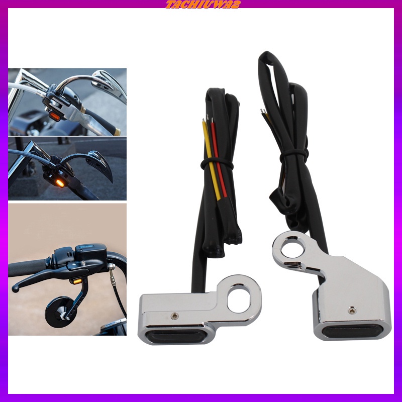 Đèn Xi Nhan Tachiuwa2 Màu Đen Cam Cho Xe Harley Softails Dynas