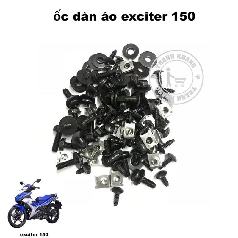 Full bộ ốc áo các dòng xe Ex