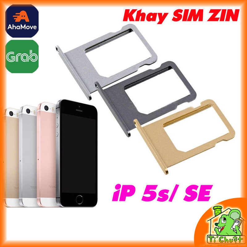 Khay sim iPhone 5s/ SE 2016 ZIN Bằng Thép