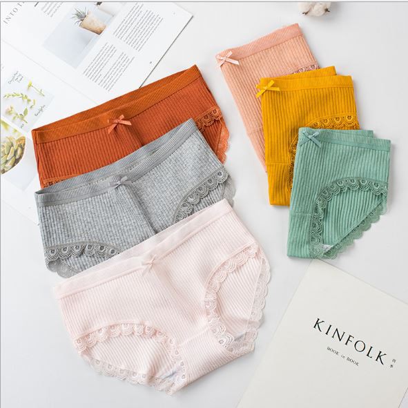 [ĐƯỢC CHỌN 11 MÀU] Quần chip lót nữ kháng khuẩn cotton gân tăm nơ thun lạnh dễ thương sexy gợi cảm rẻ đẹp YLY01