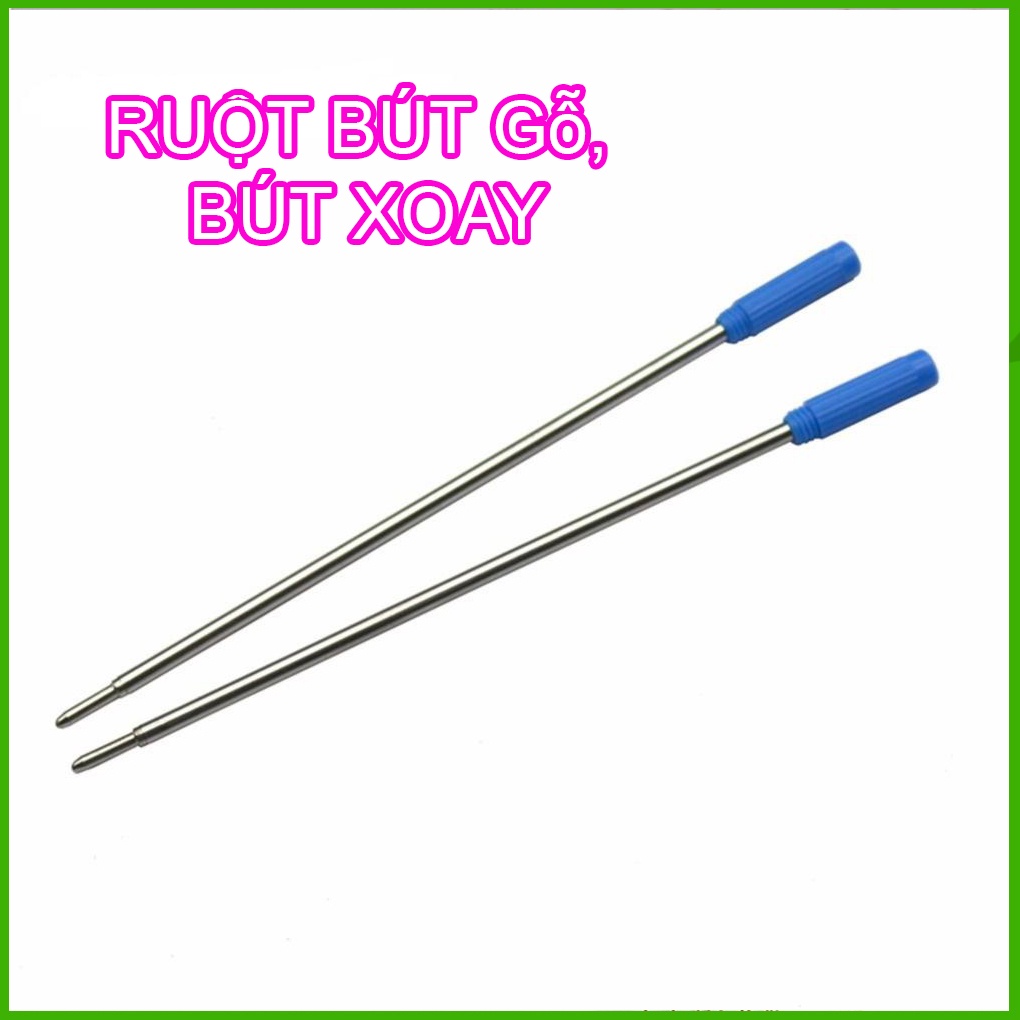 Ruột bút bi nhỏ dùng cho bút gỗ, gút thân nhỏ, mực mịn đều ở mọi góc nghiên