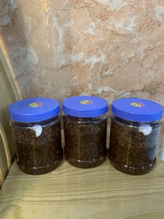 Thịt chưng mắm tép