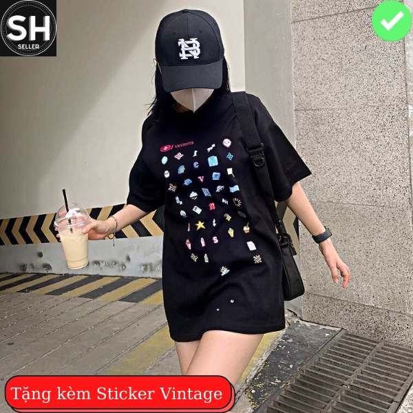 Áo thun 𝗜𝗡𝗧𝗘𝗥𝗡𝗘𝗧𝗟𝗢𝗩𝗘 𝗣𝗜𝗫𝗘𝗟 𝗕𝗟𝗔𝗖𝗞 ®️ - 𝑯𝒂̀𝒏𝒈 𝒄𝒉𝒊́𝒏𝒉 𝒉𝒂̃𝒏𝒈