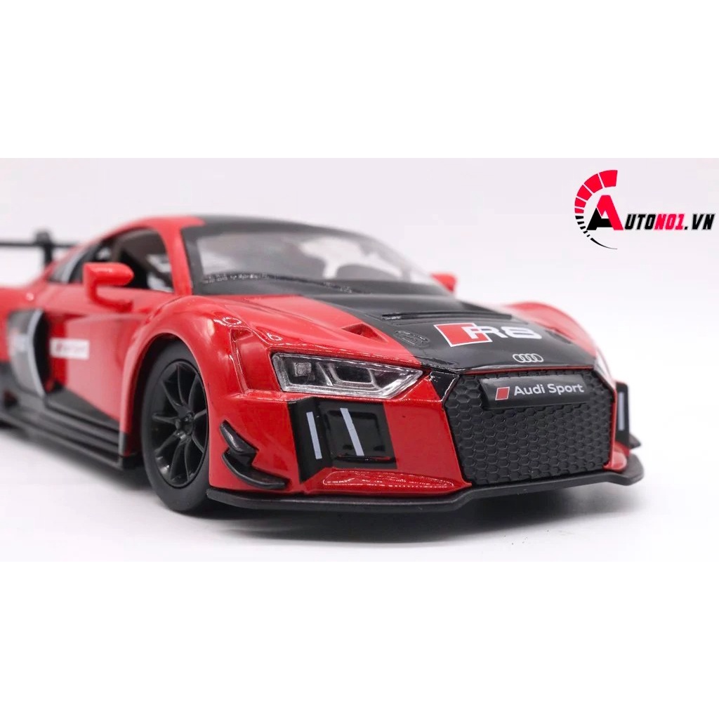 MÔ HÌNH XE AUDI R8 LMS RED 1:24 DOUBLE HORSES 7756