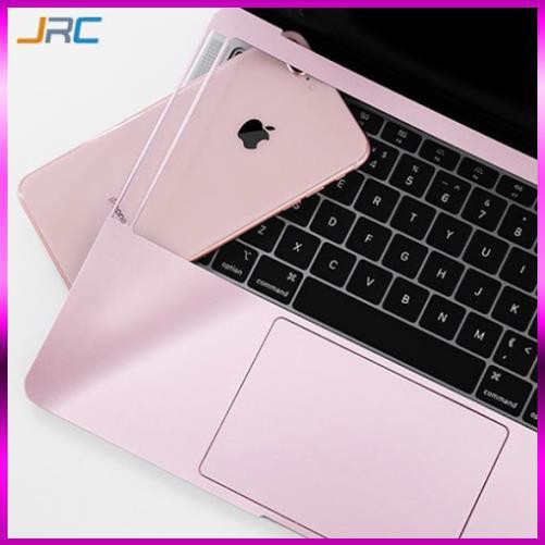 [Hỏa Tốc - Nhanh - Tiết Kiệm] Bộ dán nhôm cao cấp 5IN1 JRC màu Vàng Hồng cho Macbook