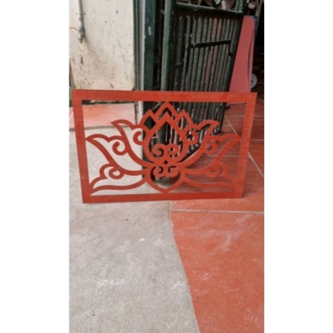 (Giá tận xưởng) Tấm chống ám khói kích thước 41x41 hình hoa sen