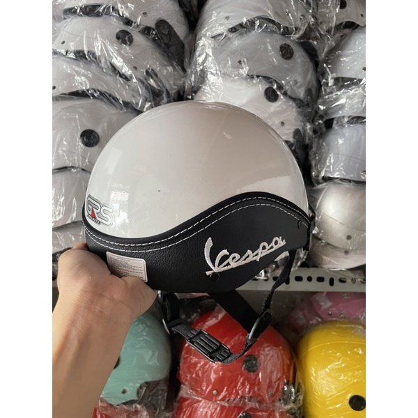 NÓN BẢO HIỂM VESPA NỬA ĐẦU NGƯỜI LỚN