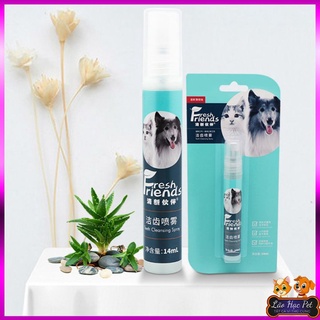 Xịt thơm miệng chó mèo - Fresh Friend dành cho chó, mèo 14ml, xịt chăm sóc ngừa bệnh răng miệng chó mèo