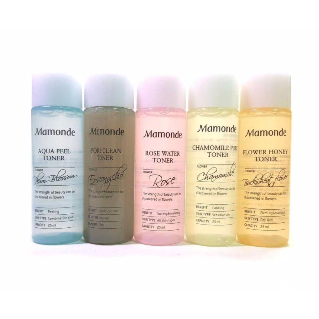 Nước hoa hồng Toner Mamonde minisize 25ml