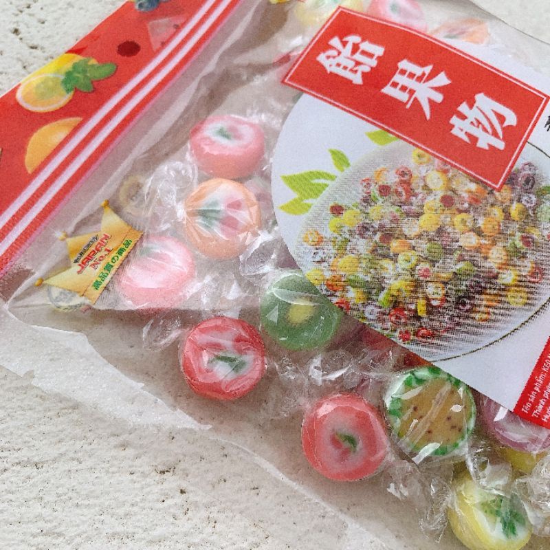 Kẹo ngậm hương trái cây 8 vị Nhật Bản 160g