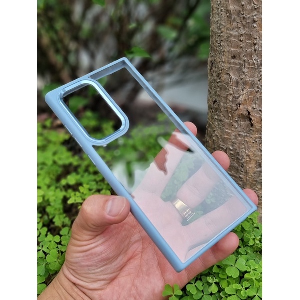 Ốp Lưng Trong Viền Màu Chống Sốc Sam Sung Galaxy S22, S22 Plus, S22 Ultra Nhiều Màu Nổi Bật Sang Trọng