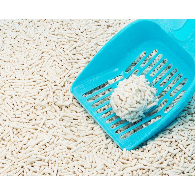 Cát đi vệ sinh cho mèo đặc biệt, dành riêng cho xả bồn cầu. Vón cục nhanh, tan ngay trong nước