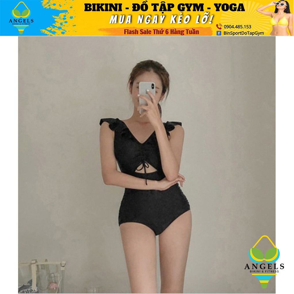 Bikini,Bộ Đồ Bơi Body Trễ Vai Đen,Hàng Nhập Đủ Size M L XL, BHN014 [ Giá Sỉ ] | BigBuy360 - bigbuy360.vn