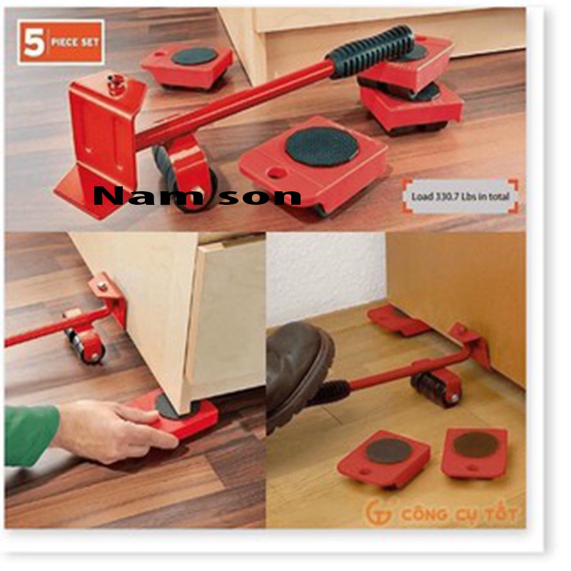 Bộ dụng cụ di chuyền đồ dùng thông minh Có hệ thống bánh xe di chuyển bằng nhựa ABS