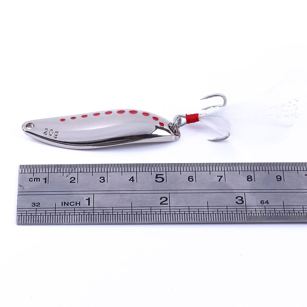 Mồi Câu Cá Giả Bằng Kim Loại 7.5g 10g 15g 20g