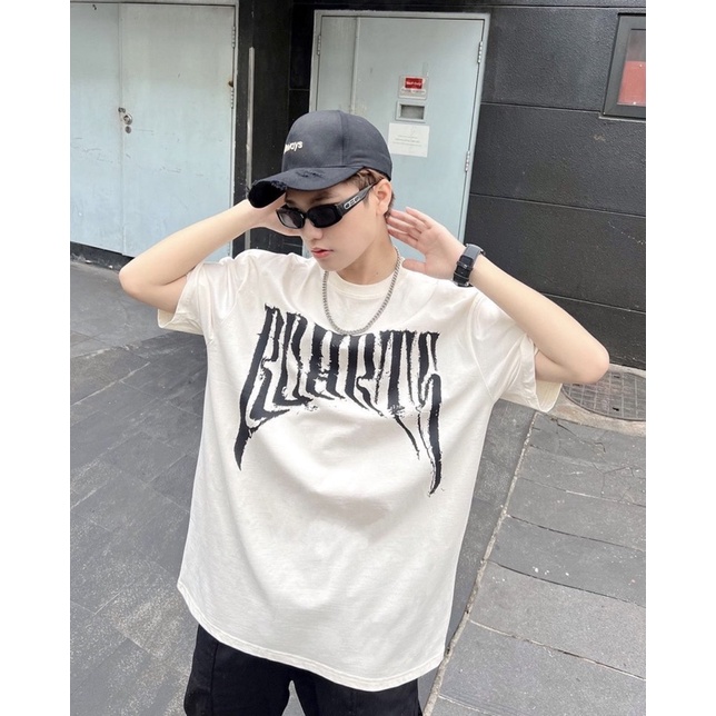 Áo thun tay lỡ bad habits DRIP TEE màu TAN /Nam nữ unisex  Áo phông unisex